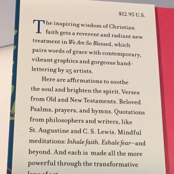 Spiritual, Inspirational Book. We Are So Blessed. - Picture 6 of 6